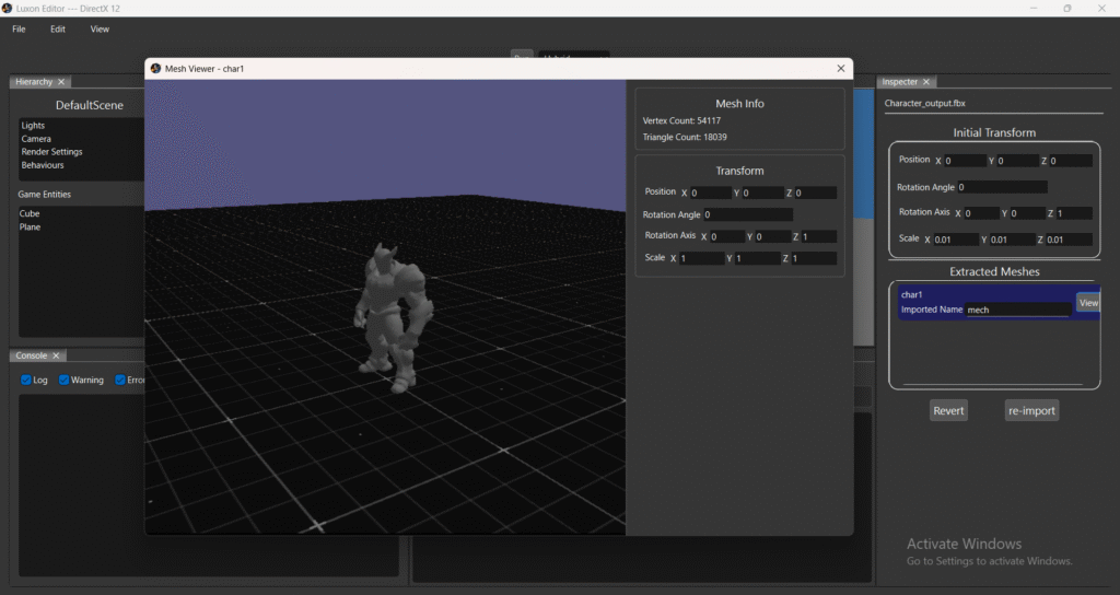 LuxonEngine-shot2